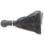 Red bouton de levier de vitesse 5 vitesses mt noir, argent, bouton de vitesse, voiture pour ford focus ...
