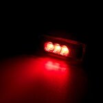 Red feu position latral led 12v 24v, 2 pices, clignotant arrire garde - boue, indicateur remorque ...