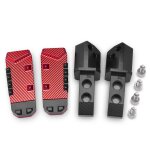 Red pédales de passager arrière de moto, repose - pieds pour kawasaki z800 z900 rs z650 z750 z1000 sx ... Red pédales de passager arrière de moto, repose - pieds pour kawasaki z800 z900 rs z650 z750 z1000 sx ...