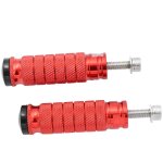 Red repose - pieds en aluminium cnc pour moto, 1 paire, boulons m8, p�dale pour ktm exc 250 450 duke ...