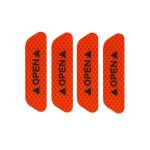 Red4 ¿ bande rflchissante pour la scurit des portes de voiture, autocollant pour signalisation d'ouvertur ...