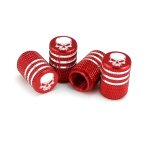 Red4 pièces / ensemble pour voiture camion moto vélo valve tige couverture pneu accessoires nouveau universel ... Red4 pièces / ensemble pour voiture camion moto vélo valve tige couverture pneu accessoires nouveau universel ...