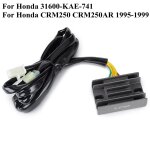 Redresseur de r�gulateur de tension de moto, pour honda crm250 crm250ar crm 250 ar 1995  1999 redresseur ...