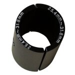 Réducteur de tige de guidon de vélo, entretoise de barre de vélo 25. 4mm a 31. 8mm, installation rapide ... Réducteur de tige de guidon de vélo, entretoise de barre de vélo 25. 4mm a 31. 8mm, installation rapide ...