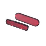 Rflecteur arrire de lumire de vlo s / l, plaque rflchissante arrire de vtt, support de vlo, lampe ...