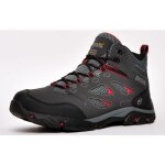 Regatta holcombe iep isotex hommes chaussures de randonne impermables marche montagne gris / noir 46 ...