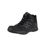 Regatta pour des hommes bottes de marche mi - hautes impermables edgepoint, noir - 45 - 41