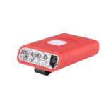 Registre - lampe frontale cob avec capteur de doigt, chapeau, phare, lampe de poche