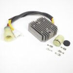 Rgulateur redresseur de tension dze pour moto honda 750 xrv africa twin 1990 a 1991 5 + 3 fil triphas ...