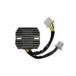 Rgulateur redresseur de tension electrosport pour moto honda 700 cb c / sc nighthawk 1984 - 1987 esr190 ...