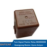 Relais de clignotant authentique a 3 broches, 8630008200, pour ssangyong rexton kyron actyon nipseyteko ...