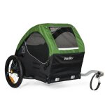 Remorque burley animal compagnie tail wagon - noir / vert - 85x70, 5x80 cm Remorque burley animal compagnie tail wagon - noir / vert - 85x70, 5x80 cm
