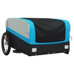 Remorque chariot transport de v�lo 45 kg fer bleu helloshop26 02 0044109