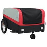 Remorque chariot transport de vlo 45 kg fer rouge helloshop26 02 0044180