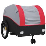 Remorque chariot transport de v�lo 45 kg fer rouge helloshop26 02 0044181
