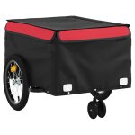 Remorque chariot transport de vélo 45 kg fer rouge helloshop26 02 0044182 Remorque chariot transport de vélo 45 kg fer rouge helloshop26 02 0044182