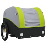 Remorque chariot transport de v�lo 45 kg fer vert helloshop26 02 0044127