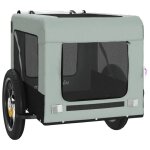 Remorque chariot transport de v�lo pour animaux de compagnie gris helloshop26 02 0044260
