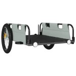 Remorque chariot transport de vélo tissu oxford fer gris helloshop26 02 0044396 Remorque chariot transport de vélo tissu oxford fer gris helloshop26 02 0044396