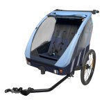 Remorque enfant 2 places 20' trailblazer light / blue bellelli