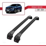 Compatible avec renault koleos 2017 - 2024 barres de toit ace - 2 railing porte - bagages de voiture ...