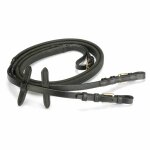 R�nes pour cheval en caoutchouc boucles inox poney dasl�