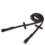 R�nes pour cheval en toile antid�rapant br equitation full mixte noir