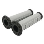 Renthal - poign�es de guidon quad dual grip gris / noir