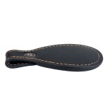Repose - pied universel en cuir pour la chasse, protection pour chaussures, clays, sport, tir, baril, ...