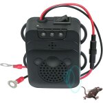Rpulsif a ultrasons pour voiture avec stroboscope led, pour garage, rongeurs, souris, bestioles, maison, ...