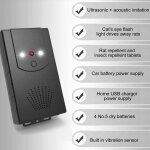 Rpulsif ultrasonique pour rats de voiture, compartiment moteur, entrept intrieur, rpulsif a rongeurs. ...
