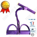 R�sistance elastique de traction cordes d'exercice rameur ventre bande de r�sistance de gymnastique a ...