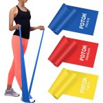 Resistance exercise band kit - strength training & conditioning - pilates - resistance bands for mobility ...