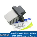 Rsistance de ventilateur de chauffage d'origine, a / c, oem 6814021030, pour ssangyong rexton 2001  ...