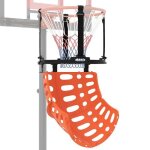 Retour de panier de basketball rotative a 360 costway - compatible arceaux de 45 cm - 4 crochets - equipement ...