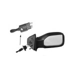 Retroviseur complet droit regl. int. rabattable elect. pour peugeot 106