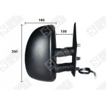 R�troviseur droit electrique avec d�givrage bras long - peugeot boxer 2. 8 hdi 128 04 / 2002 - 07 / 2006 ...