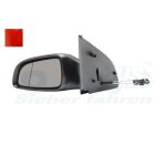 Retroviseur droit rouge pour opel astra h 3 / 04 - 10 5 portes