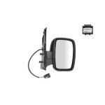 Retroviseur elect. complet droit (si) chauffantavec sonde temp. sens pour citroen jumpy