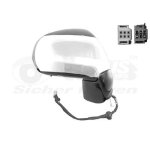 Retroviseur electrique droit blanc pour citroen c3 picasso 09 -