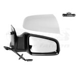 Retroviseur electrique droit blanc pour opel zafira b 08 / 05 -