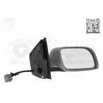 Retroviseur electrique droit blanc pour volkswagen polo 2 / 02 - 4 / 05