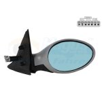 Retroviseur electrique droit gris metal pour alfa romeo 156 - 09 / 03