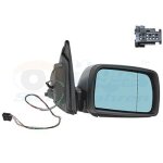 Retroviseur electrique droit gris metal pour bmw x5 e53 05 / 00 - 2 / 07