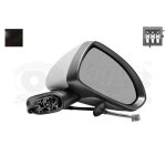 Retroviseur electrique droit noir pour opel corsa d 11 / 06 - 12 / 10