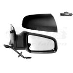 Retroviseur electrique droit noir pour opel zafira b 08 / 05 -