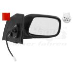 Retroviseur electrique droit rouge pour toyota corolla 02 - 6 / 04 e12