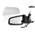 Retroviseur electrique gauche blanc pour opel zafira b 08 / 05 -