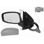 Retroviseur electrique gauche gris metal pour fiat stilo 10 / 01 - 07