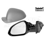 Retroviseur electrique gauche gris metal pour opel insignia 08 - 13